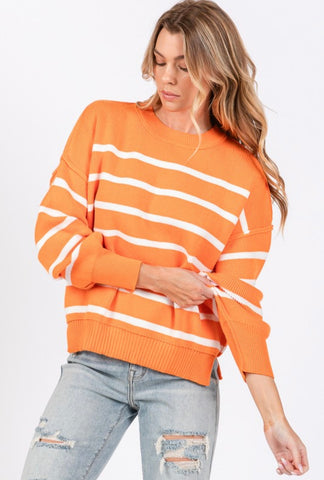 Orange Obsessed Pullover